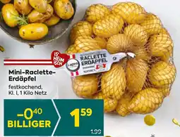 Billa Mini-Raclette- Erdäpfel Angebot