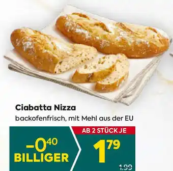 Billa Ciabatta Nizza Angebot