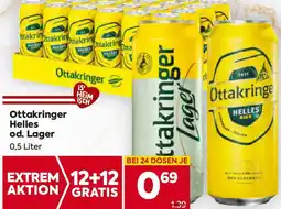 Billa Ottakringer Helles od. Lager Angebot