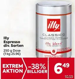 Billa Illy Espresso Angebot