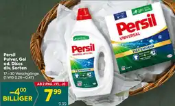 Billa Persil Pulver, Gel od. Discs Angebot