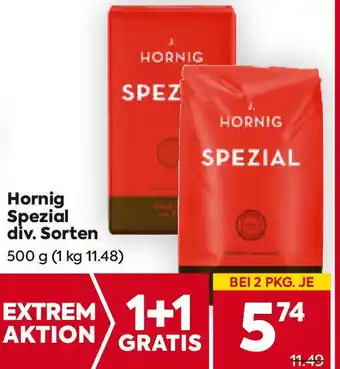 Billa Hornig Spezial Angebot