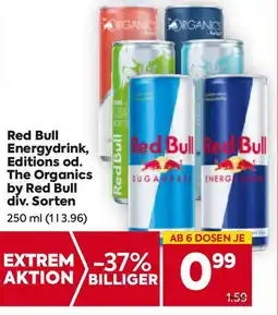 Billa Red Bull Energydrink, Editions od. The Organics by Red Bull Angebot