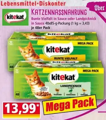 Norma Katzennassnahrung Angebot