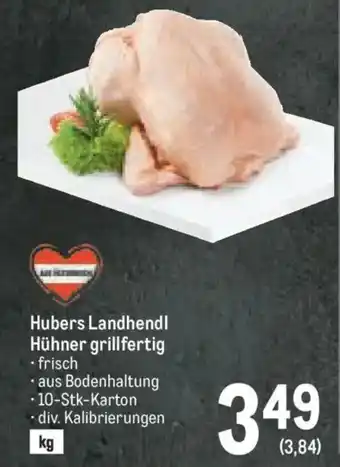 Metro Hubers Landhendl Hühner grillfertig Angebot