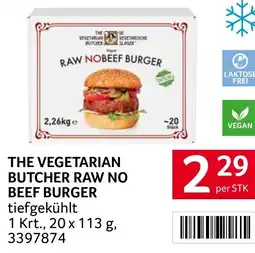 Transgourmet The vegetarian butcher raw no beef burger Angebot