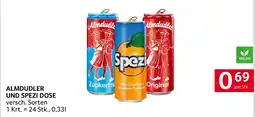 Transgourmet Almdudler und spezi dose Angebot