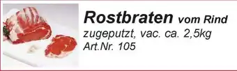 Nemetz Markt Rostbraten vom Rind Angebot