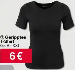 Woolworth Geripptes T-Shirt Angebot