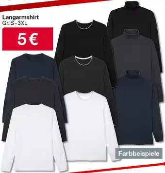 Woolworth Langarmshirts Angebot