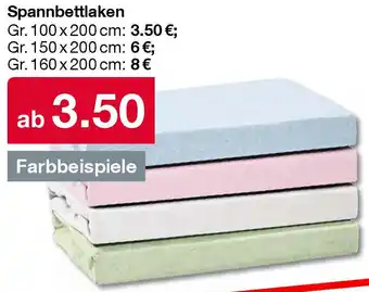 Woolworth Spannbettlaken Angebot