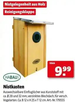 Hagebau Nistkasten Angebot