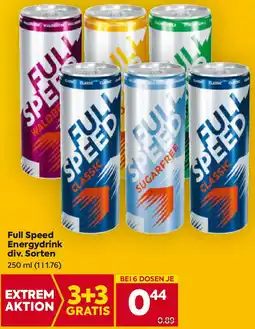 Billa Full Speed Energydrink Angebot