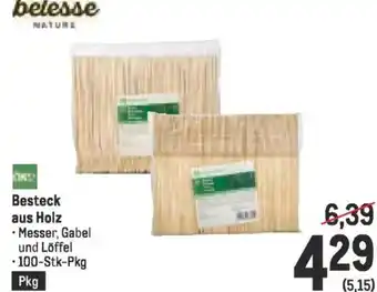 Metro Besteck aus Holz Angebot