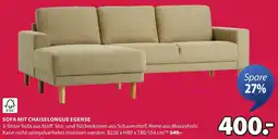 JYSK Sofa mit chaiselongue egense Angebot