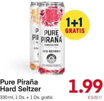 MPreis Pure Piraña Hard Seltzer 330ml Angebot