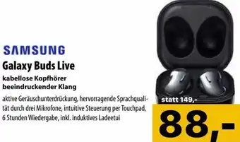 Cosmos Samsung Galaxy Buds Live Angebot