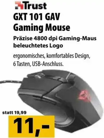 Cosmos Trust GXT 101 GV Gaming Mouse Angebot