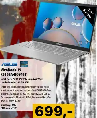 Asus VivoBook 15 X515EA-BQ943T