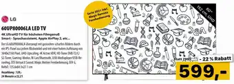 Cosmos LG 60UP80006LA LED TV Angebot