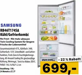 Cosmos Samsung RB46T174SA Angebot
