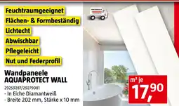 Bauhaus WandpaneeleAQUAPROTECT WALL quaprotect wall Angebot