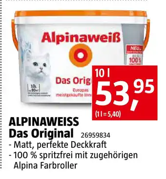 Bauhaus Alpinaweiss Das Original Angebot