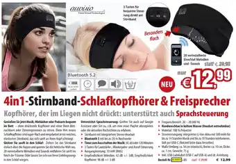 Pearl 4in1-Stirnband-Schlafkopfhörer & Freisprecher Angebot