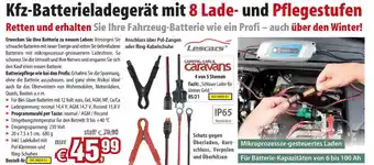 Pearl Kfz-Batterieladegerät mit 8 Lade- und Pflegestufen Angebot