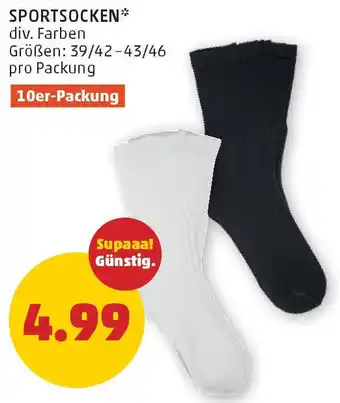 PENNY Sportsocken Angebot