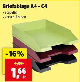 Thomas Philipps Briefablage A4-C4 Angebot