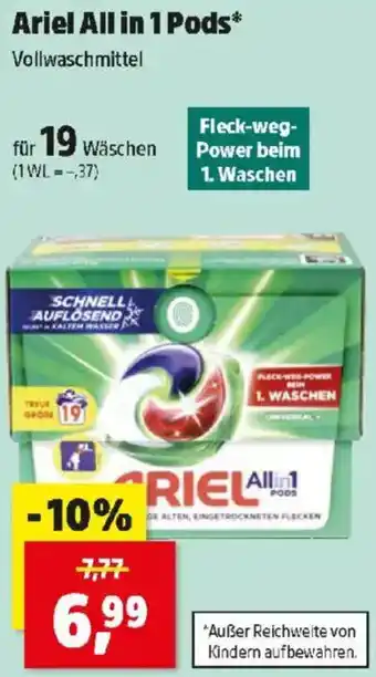 Thomas Philipps Ariel All in 1 Ariel All in 1 Pods* Angebot