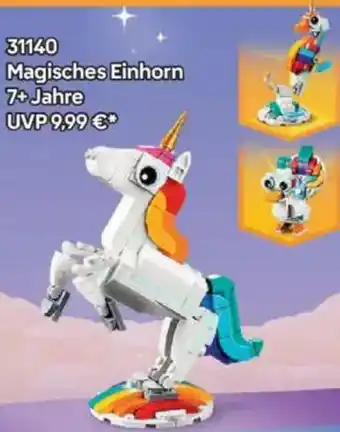 Lego Magisches Einhorn Angebot