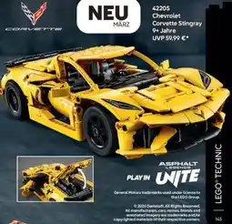 Lego Chevrolet Corvette Stingray Angebot