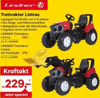 Lagerhaus Trettraktor Lintrac Angebot