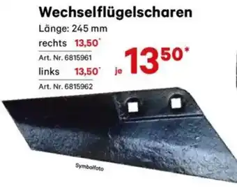 Lagerhaus Wechselflügelscharen Angebot