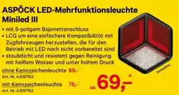 Lagerhaus ASPÖCK LED-Mehrfunktionsleuchte Miniled III Angebot