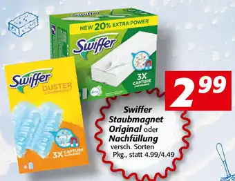 Nah&Frisch Swiffer Staubmagnet Original Oder Nachfüllung Angebot