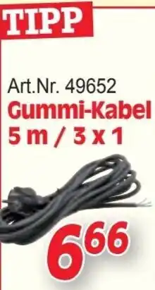 Zgonc Gummi-Kabel 5m/3x1 Angebot