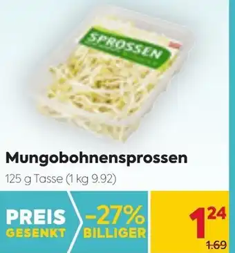 Billa Mungobohnensprossen 125 g Angebot