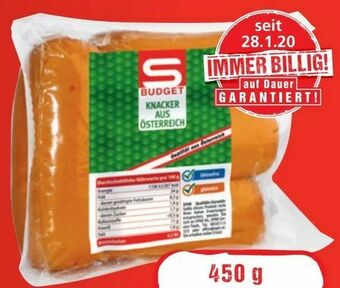 Spar Knacker Angebot