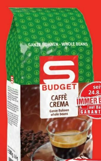 Spar Caffe Crema Angebot