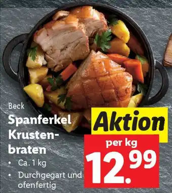 Lidl Spanferkel Krustenbraten Angebot