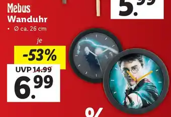 Lidl Mebus Wanduhr Angebot