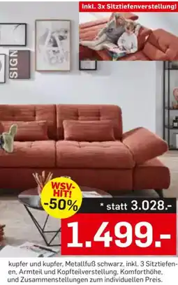 Möbel Ludwig Moderne Polsterecke Angebot