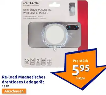 Action Re-load Magnetisches drahtloses Ladegerät Angebot