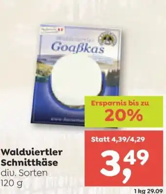 ADEG Waldviertler Schnittkäse Angebot