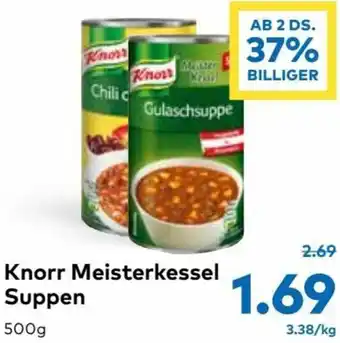 T&G Knorr Meisterkessel Suppen 500 g Angebot