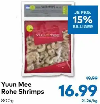 Yuun Mee Rohe Shrimps 800g