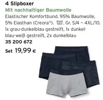 Tchibo Eduscho 4 Slipboxer Angebot